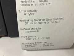 Lot of 4 Epson TM-T20 M249A Receipt Printer + Power Cord. RS-232, Cash Dwr Ports