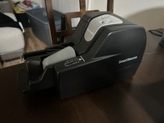 Burroughs SmartSource SSP180100-PKA Dual-Sided Check Reader 100 Capacity USB