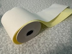 2-Ply Register Roll Receipt Paper , 3 Count