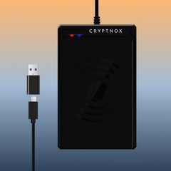 Contactless NFC Smart Card Reader – USB Type-C & Type-A, ISO 14443, Secure E-Pay