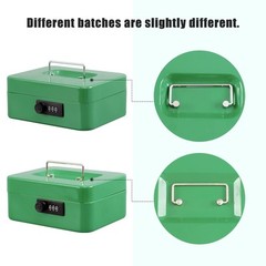 Cash Box with Money TrayLocking Cash Box with Combination LockMoney Box with …