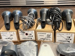 Lot of 6: Datalogic QD2437 Scanners Open AS IS See Photos READ