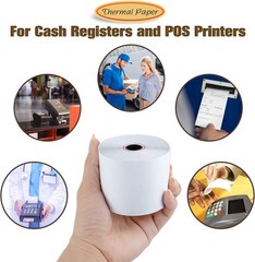 2 1/4&Prime; x 230&prime; Credit Card Thermal Receipt Paper 50 Rolls | Quality Terminal …