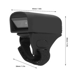 1D 2D Ring Barcode Scanner 2.4G Wireless CCD LED Finger Barcode Scanning Tools–