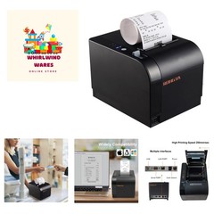Thermal Receipt Printer, 80mm Receipt Printers, Thermal Pos Printer with Auto…