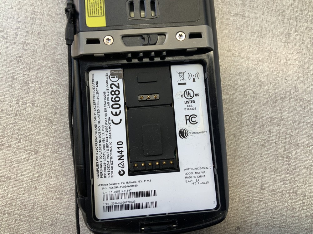 Motorola MC67NA Mobile Computer — Lot of 3