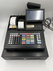 Sam4S SPS-520RT Cash Register System w/ Drawer No Keys 20 Rolls of Receipt Paper