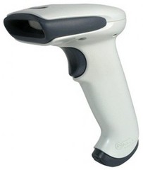 Honeywell 1300G Hyperion Handheld USB Barcode Reader, White, 1 Count