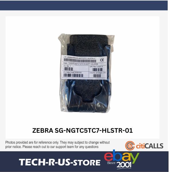 Zebra SG-NGTC5TC7-HLSTR-01 Soft Holster use TC53 TC58 TC73 TC78 Black FREESHIP