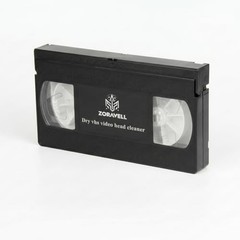 Zoravell VHS Head Cleaner for Players Tape, Dry Technology Reusable Black