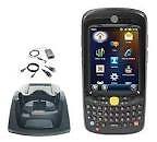 MC55A0-P30SWQQA94R Motorola Zebra Mobile Computer Barcode Scanner w/charger