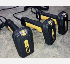 LOT OF 3 Datalogic PowerScan PD7100 Barcode Scanner With USB Cables