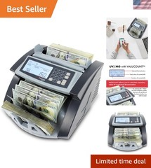 5520 UV Money Counter: Fast 1,300 Notes/Min with Reliable Counterfeit Detection
