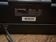 AccuBanker D66 UV Bill Validator – Tested and Working