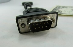 New Intermec 6&Prime; Adapter Cable Hirose to DB9M Serial with ThumbScrews 321-584-004