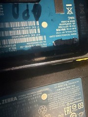 Zebra TC700K Mobile Barcode Terminal W/ Battery no Charger – Working