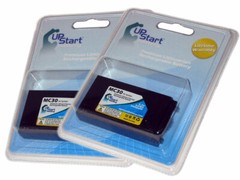 2x Battery for Symbol MC3090 Barcode Scanner (26000mAh, 3.7V, Lithium Polymer)