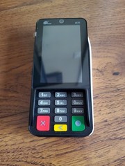 PAX A35 A35-0BA-RD6-00AA POS Terminal Untested No Back