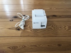 Star Micronics Bluetooth TSP100III Thermal Receipt Printer TSP143IIIBI White