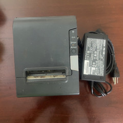 Lot of Four Used Epson Thermal Receipt Printers – TMT88V – Ethernet