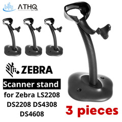 3 PACK Zebra Scanner Gooseneck Stand LS2208 DS2208 DS4308 DS4608 20-61019-04R