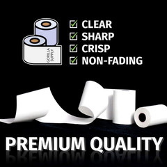 Thermal Paper Receipt Roll 2-1/4&Prime; X 50&prime; BPA Free 50 Rolls