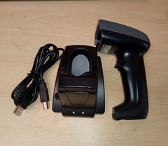 Inateck Wireless Barcode Scanner With Charging Base BS01001!