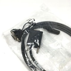 Zebra 25-13227-03R Barcode Scanner Cable w/Trigger Jack, RS-232, 9-Pin Dsub, 6ft