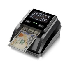 Aneken AL-139 Counterfeit Bill Detector: 2.8&Prime; Display, Value Counting, Multi-Dir