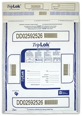 12×16 TripLok, white, 100 Deposit Bags