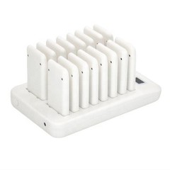 Wireless Paging System 16 Coaster Pager Waiter Call System 433MHz for Restaurant