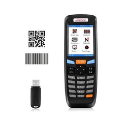 1D 2D Portable Inventory Scanner,JRHC Collector Counter 2.4G Wireless Barcode…