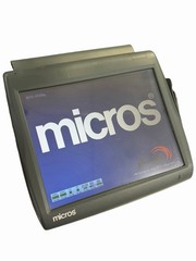 MICROS Workstation System 5A POS Touchscreen Terminal 400814-104 FOR REPAIR