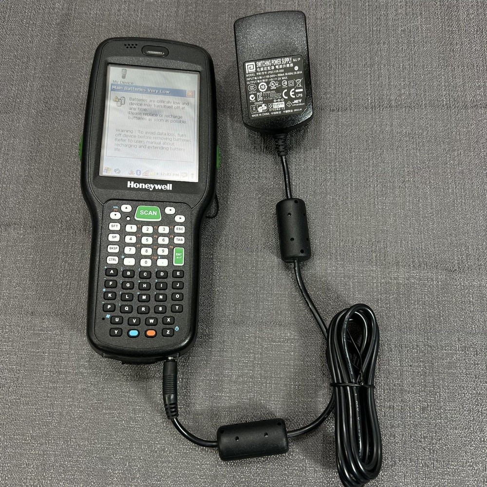 Honeywell 6000-BTEC / Honeywell DOLPHIN Barcode Scanner with Battery Works