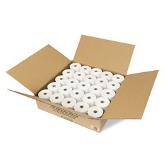 3 1/8&Prime; x 230&prime; White Thermal PoS Receipt Paper 25 Rolls **FREE SHIPPING**