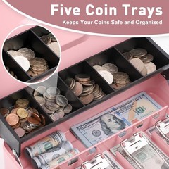 Water-Resistant Metal Cash Box with Combination Lock – Perfect for Festivals