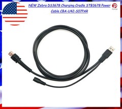 NEW For Zebra DS3678 Charging Cradle STB3678 Power Cable CBA-U42-S07PAR
