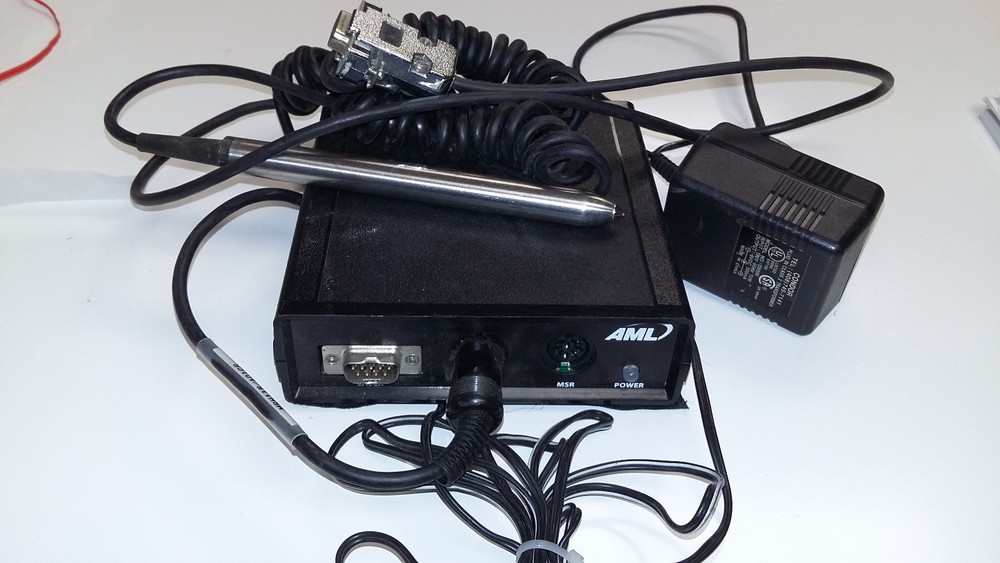 AML M2500 Scanner Assembly w/MSH115/A01CR Want & AC Adapter