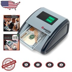 InstaCheck Counterfeit Detector: Advanced IR/MG/UV Sensors, Quick Pass/Fail