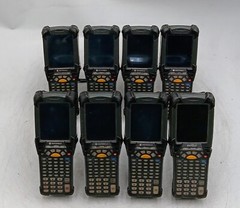 LOT OF 8 Motorola Symbol (6x MC9090-/2x SK1-MC9090) Handheld Barcode Scanner