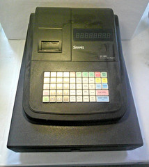 SAM4S ER-180U Electronic Cash Register and cash drawer USED, GREAT CONDITION