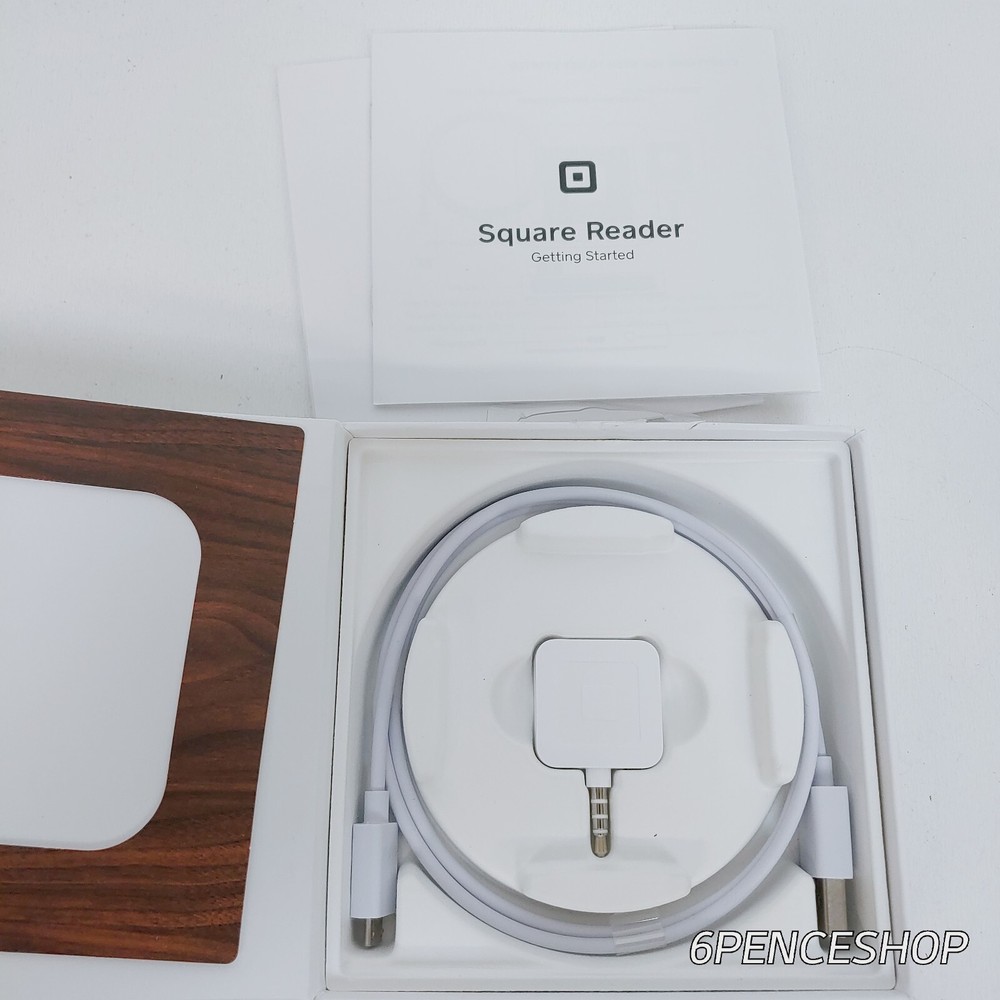 Used Square Reader Accessories Only phone jack reader and USB cable