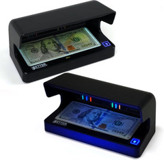 Better Office Products Counterfeit Money Detector Machine, Portable Money Checke