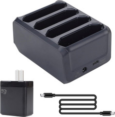 4-Slot Battery Charging Cradle Kit for Zebra TC70 TC75 TC77 TC7X-4BTYC1 Barcode