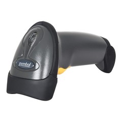 Symbol Zebra LS2208-SR20007R-NA Handheld USB Laser Barcode Scanner w/Stand+Cable