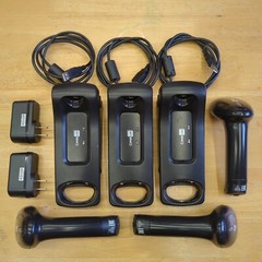 CipherLab 1560P LOT OF 3 Wireless Bluetooth BarCode Scanners – FREE SHIPPING!