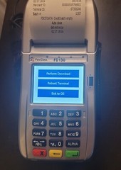 First Data FD130 Credit Card Terminal Tested