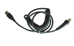 Lot 10 7FT Coiled USB Barcode Scanner PVC Cable for Symbol LS2208 CBA-U01-S07ZAR