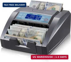 SVANTTO BC009 Money Counter Machine with Value Count, MT/UV/MG/IR/DD/DBL/HLF/CHN