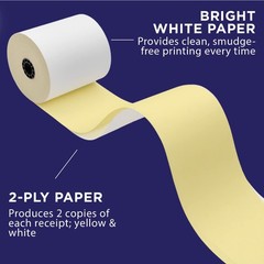 2Ply Paper for Clover Kitchen Printer | 18 Rolls + 1 Ribbon Bundle